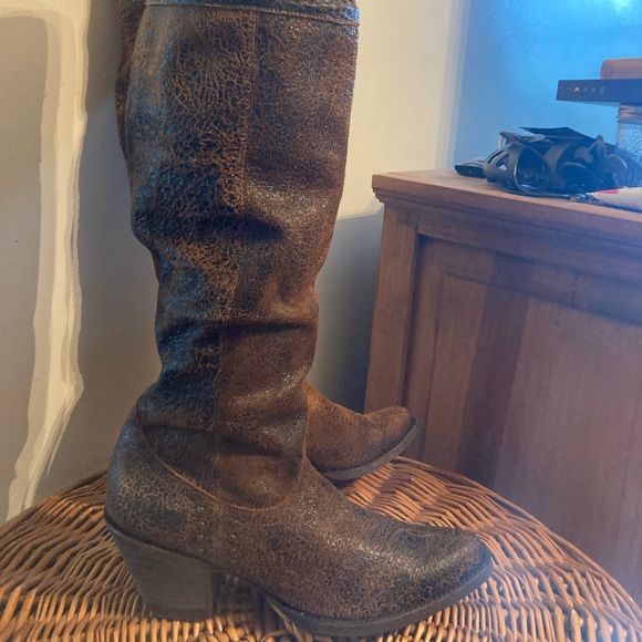 Gelene 18” Rust Old Gringo Boots - Picture 2 of 4